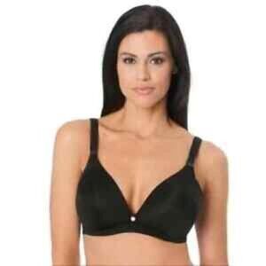 A pea In The Pod Maternity Black Bra Wireless 36DD Seamless Soft Cup